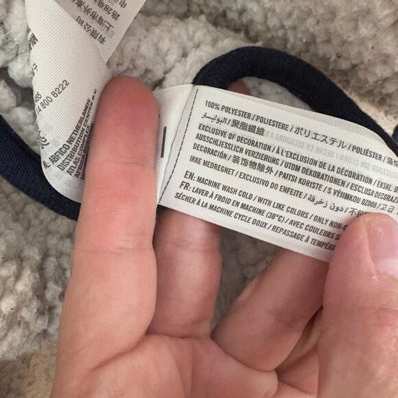 Abercrombie & Fitch womens oversized buffalo plaid sherpa jacket SIZE S - Picture 5 of 6